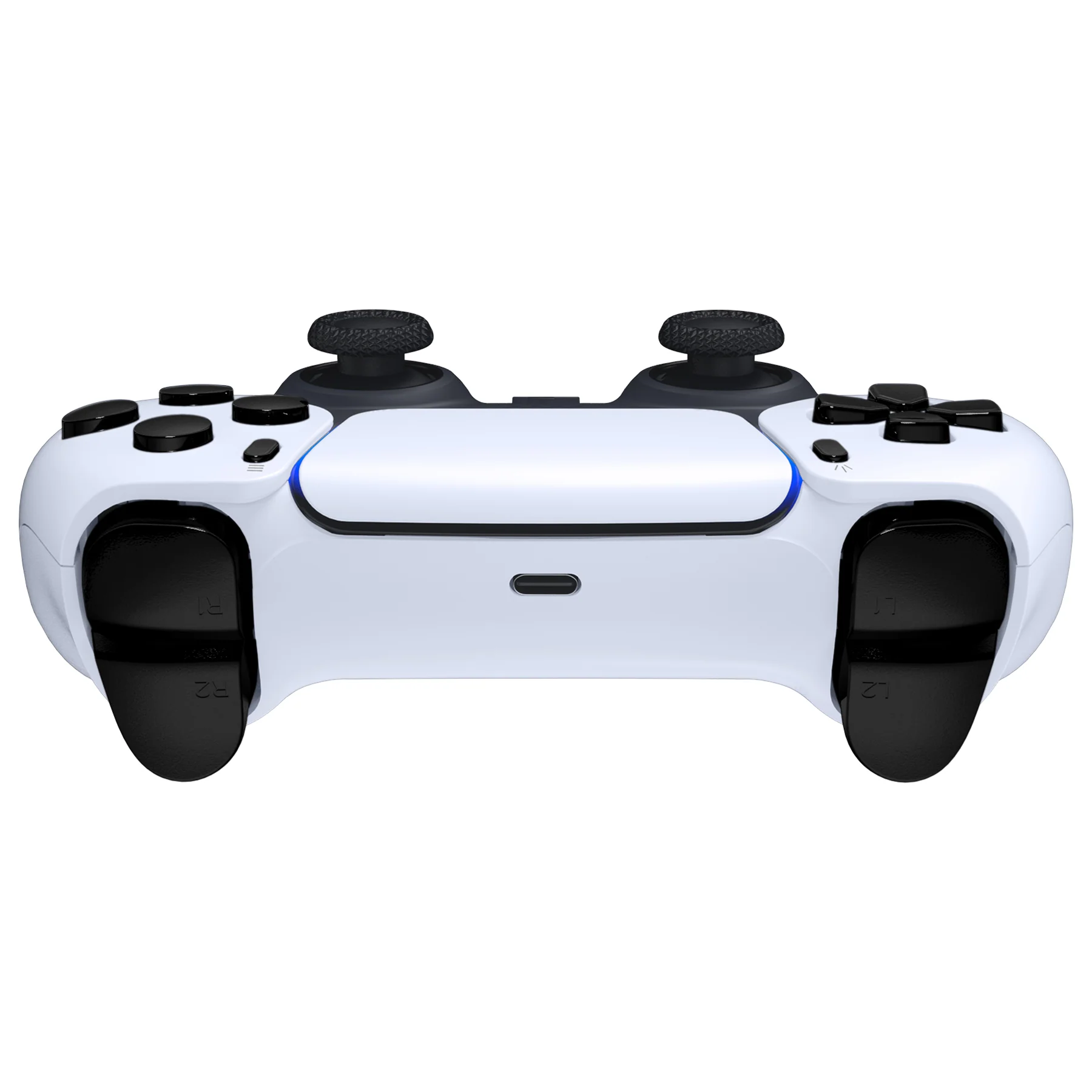 eXtremeRate Replacement Full Set Buttons Compatible with PS5 Controller BDM-010/020 - Chrome Black - Image 7