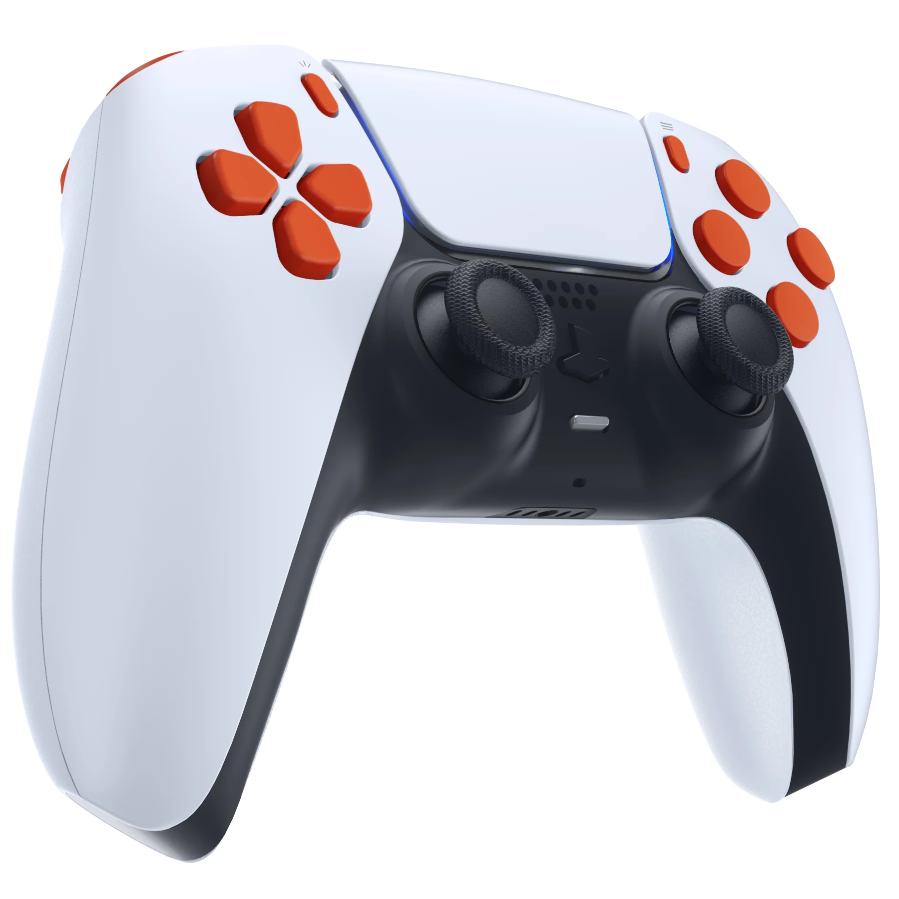 eXtremeRate Replacement Full Set Buttons Compatible with PS5 Controller BDM-010/020 - Orange - Image 5