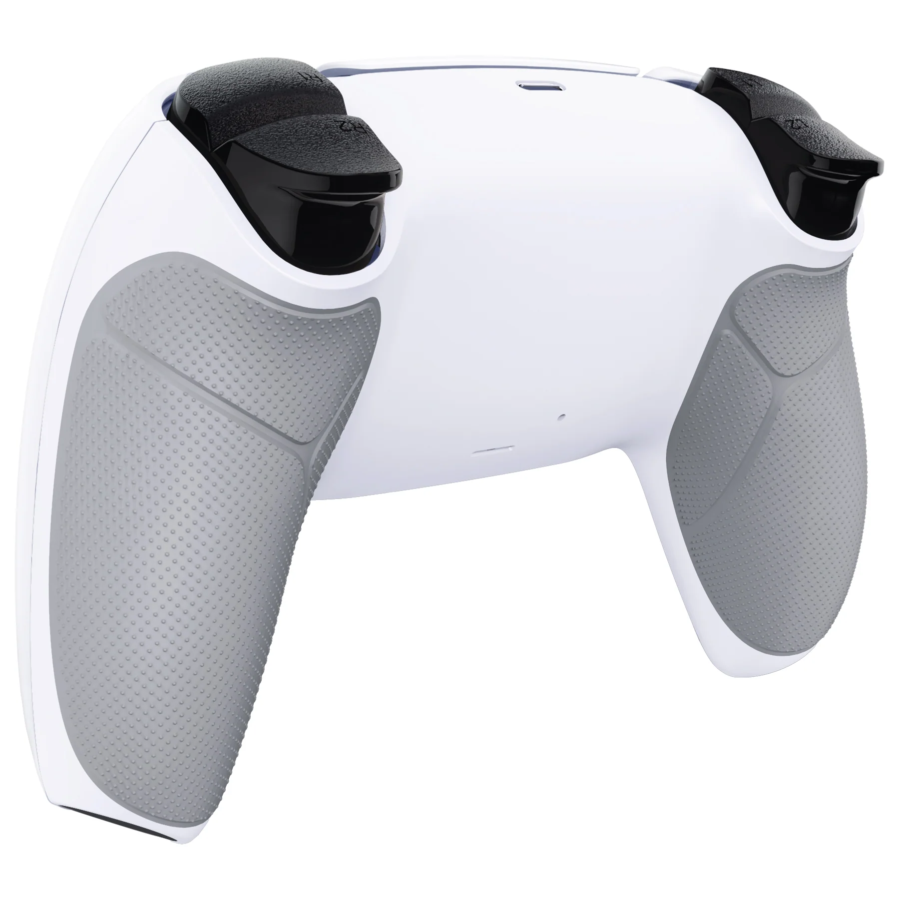 eXtremeRate Performance Grip Replacement Back Housing Bottom Shell Compatible with PS5 Controller BDM-010/020/030/040/050 - Rubberized White - Image 4