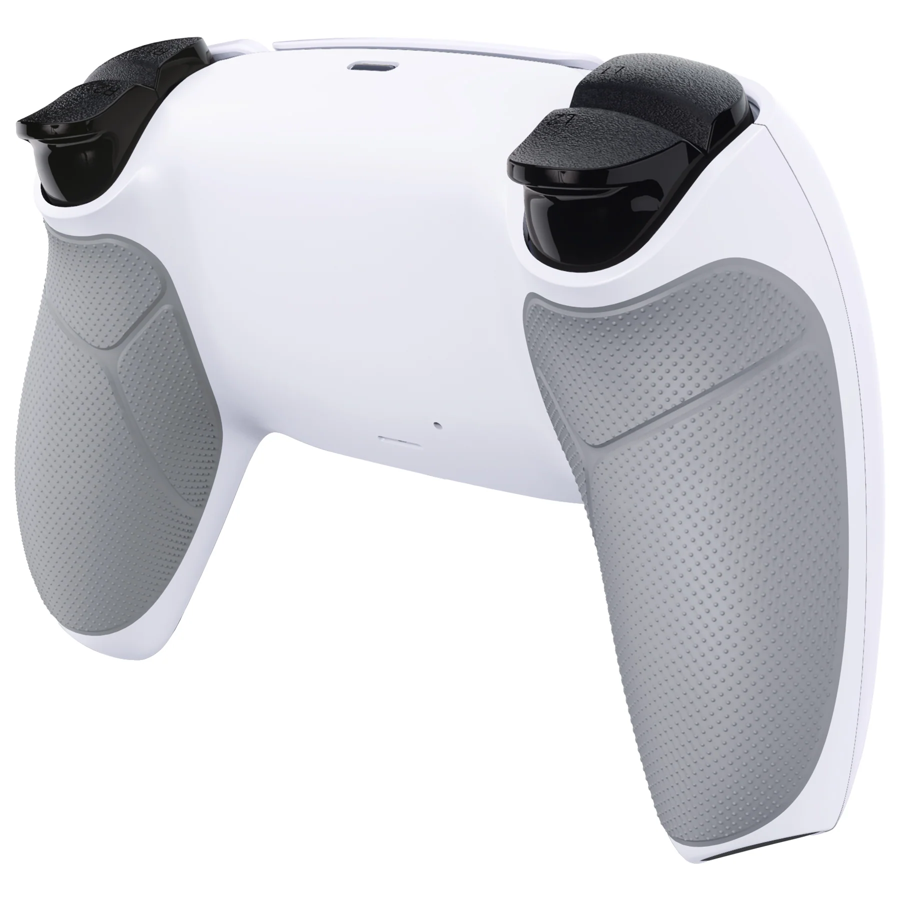 eXtremeRate Performance Grip Replacement Back Housing Bottom Shell Compatible with PS5 Controller BDM-010/020/030/040/050 - Rubberized White - Image 5